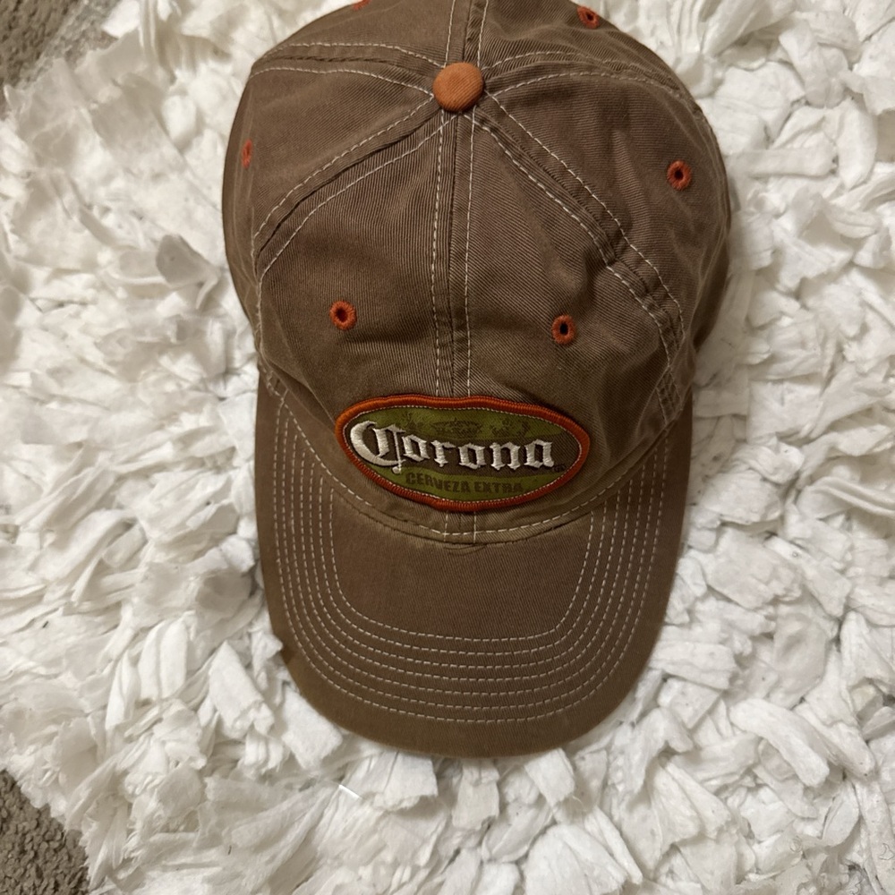 Corona Brown and Orange Hat